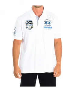 Рубашка-Поло с коротким рукавом La Martina, белый