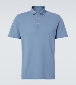 Хлопковая пике-поло Fedeli, Petrol