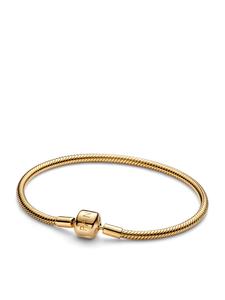 Браслет-подвеска BE LOVE с гравировкой в виде золотого сердца Pandora