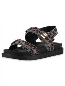 Классические босоножки VAN HILL, цвет leopard