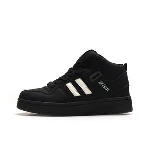 Обувь для скейтбординга женская с высоким верхом LIANGHUO, Black Warrior