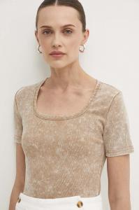 Футболка Answear Lab, коричневый