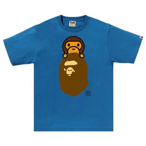Футболка BAPE Milo On Ape Head Tee, Blue