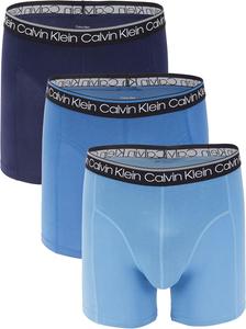Мужские боксеры Calvin Klein из хлопка и стретч-боксеров, 3 пары, Blue(Np2422-920)/O_B