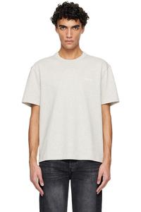 A.P.C. Серая свободная футболка 'vpc'