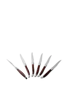 Нож pakkawood Sambonet, серебристый