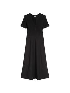 Платье из ребристого джерси, приталенное, черного цвета Marc O'Polo