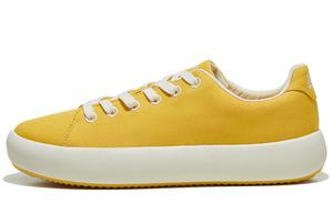 Холщовые кеды унисекс с низким верхом бежевого цвета Blu Mali