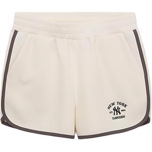 New Era Нью-Йорк Янкиз повседневные шорты женские ivory white