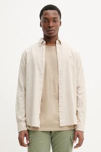 Рубашка Tommy Jeans, бежевый