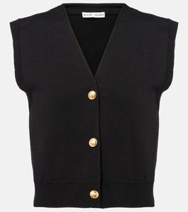Жилет-свитер Sebright из смесовой шерсти Blazé Milano, черный