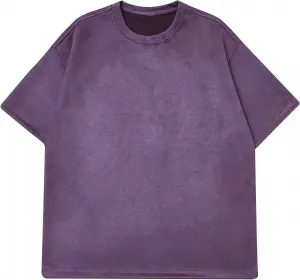 Мужская летняя футболка с круглым вырезом, Oversized, короткий рукав