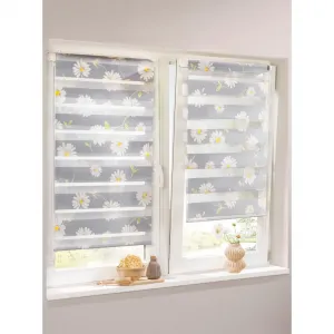 Жалюзи с установкой на штангу Heine Home, Grau-bedruckt