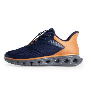 Aung San Антискользящие износостойкие мужские низкие кеды сине-желтые, цвет Blue Yellow