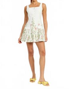 Свадебное мини-платье Эсмеральда в цвете слоновой кости и лаванды En Saison