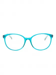 Очки с круглой оправой Gucci, синий