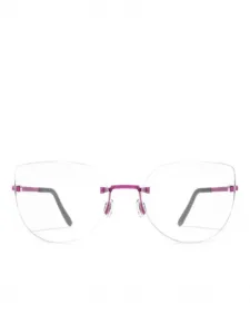 Очки Aero A-N в безободковой оправе Blackfin, розовый