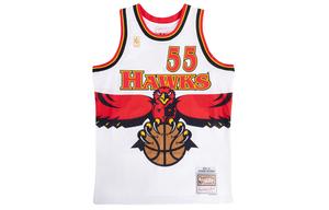 Джерси баскетбольная Mitchell & Ness Dikembe Mutombo Atlanta Hawks 1996 97 Swingman Mitchell Ness, белый