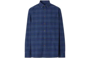 Рубашка мужская Ocean Blue Burberry, синий