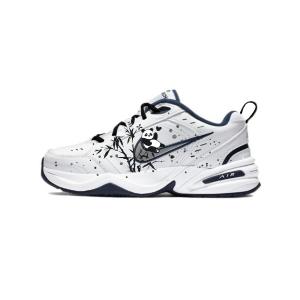 Кроссовки Air Monarch 4 Chunky унисекс с низким верхом черного/белого цвета Nike