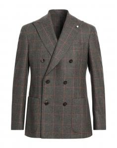 Блейзер Luigi Bianchi Mantova, зеленый