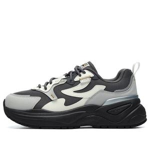 Кроссовки dad shoe 'gray black' Fila, серый