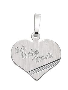 Adeliás Подвеска с гравированной пластиной из серебра 925 пробы