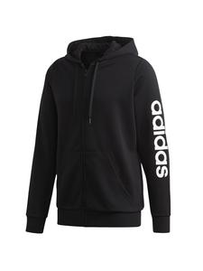 Куртка с капюшоном черного цвета adidas