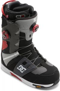 Ботинки для сноуборда DC Shoes DC Mens Phantom, Black/Grey/Red