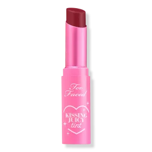 Бальзам для губ Kissing Juicy Tint Too Faced, Raspberry (electric fuchsia)
