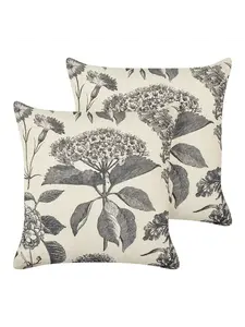 Декоративная подушка Beliani 2er Set Deko ROSEMARY, цвет beige/grau