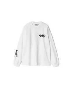 Повседневная хлопковая футболка Carhartt Wip, белый