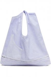 Issey Miyake Синяя скульптурная сумка-трансформер в виде жилета