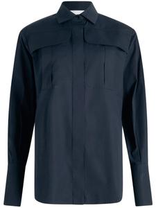 Patou поплиновая рубашка Safari, синий