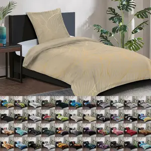 Постельное белье 135 x 200 см, 100% тончайший хлопок, комплект из 2 предметов, пододеяльник, наволочка 80 x 80 см - Hosta SANILO