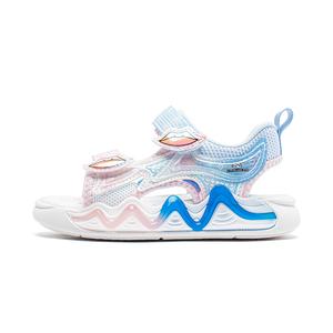 Дышащие легкие детские сандалии для детей HOBIBEAR, розовый/синий