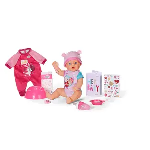Детская кукла Baby Born Emma 43 cm doll, розовый