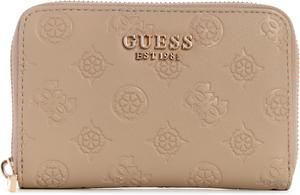 Кошелек GUESS Phoebe Medium Zip Around, Simply Taupe Logo