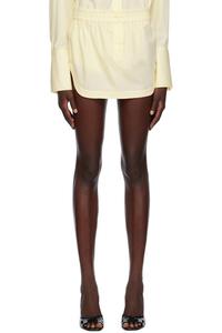 Желтая мини-юбка Руни The Attico