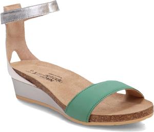 Женские сандалии NAOT Pixie на танкетке с пробковой стелькой и поддержкой свода стопы - регулируемый ремешок на щиколотке - комфорт и поддержка - легкие и идеальны для путешествий - узкая и средняя посадка, белый