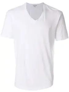 Футболка с V-образным вырезом James Perse, белый