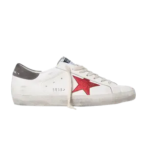 Кроссовки Golden Goose Superstar со звездой, белый