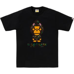 Футболка FW25 мужская A BATHING APE, черный/камуфляж