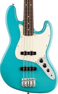 Бас-гитара Fender Player II Jazz, гриф из палисандра, цвет Акватон Блю