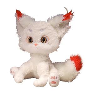 Очаровательная милая плюшевая кукла с дизайном питомца, высота 35см/55см Abay, белый