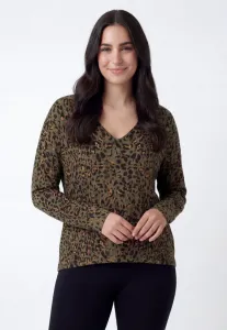 Топ с длинными рукавами Usha, Brown