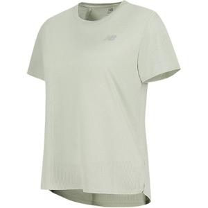 Футболка NB FW25 Regular женская New Balance, светло-зеленый