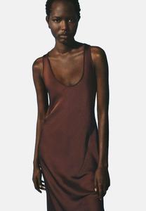 Платье Mango Maxi dress, Brown