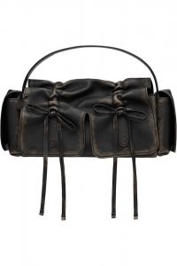 Acne Studios Коричневая сумка с множеством карманов