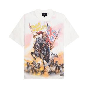 Футболка Represent Clo x Iron Maiden Steed Tee, Flat White